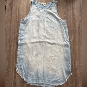 NEW Cloth & Stone side button up dress